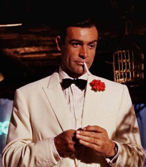 sean connery white dinner jacket.